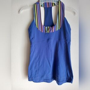 Lululemon Bright Purple Scoop Neck Tank Size 4